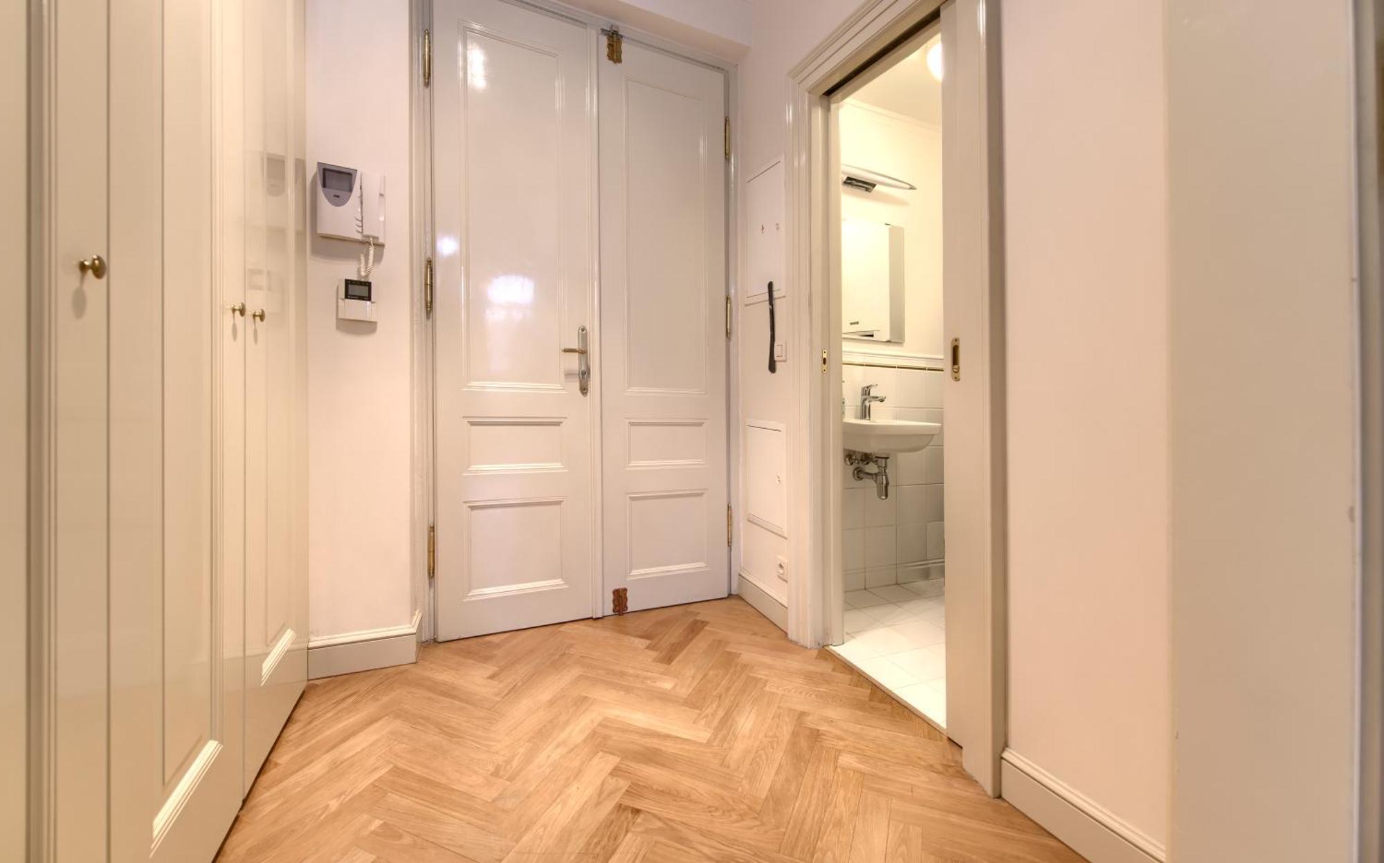 Milosrdnych Apartments Prága Szoba fotó
