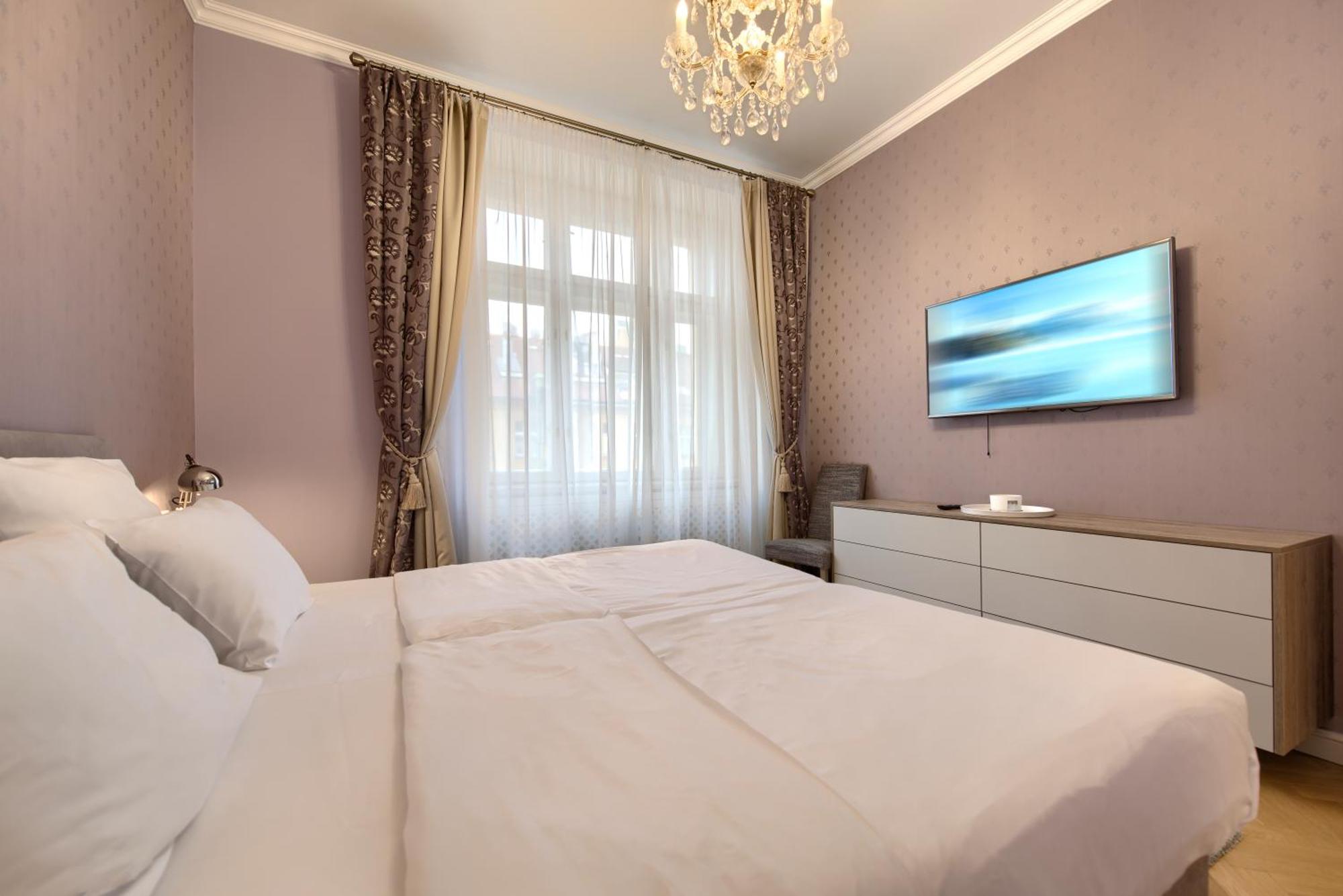 Milosrdnych Apartments Prága Szoba fotó