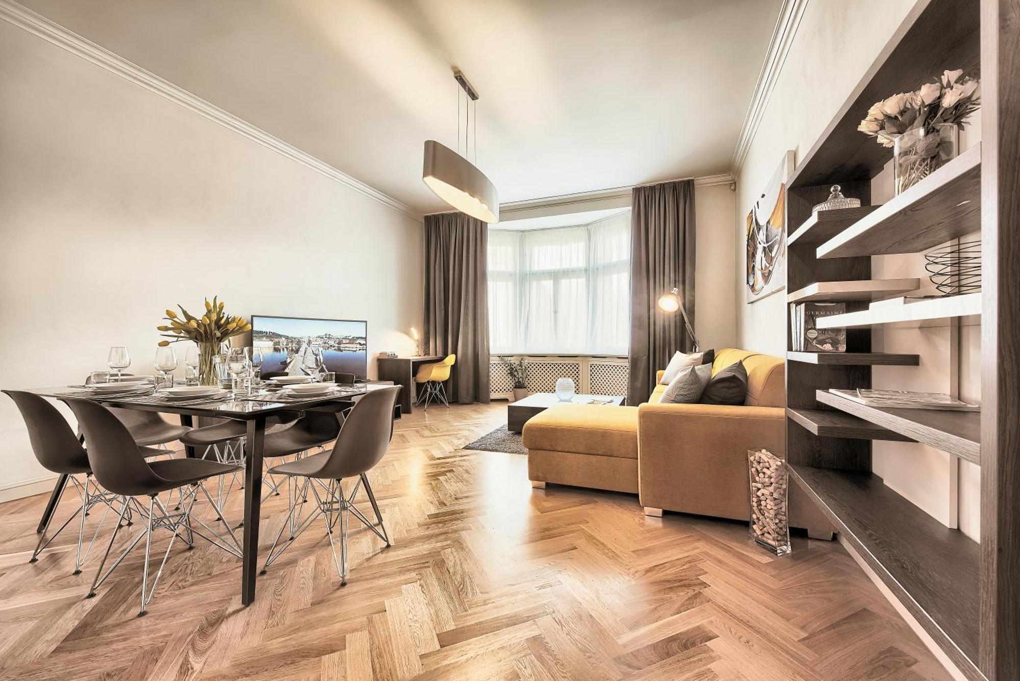 Milosrdnych Apartments Prága Szoba fotó