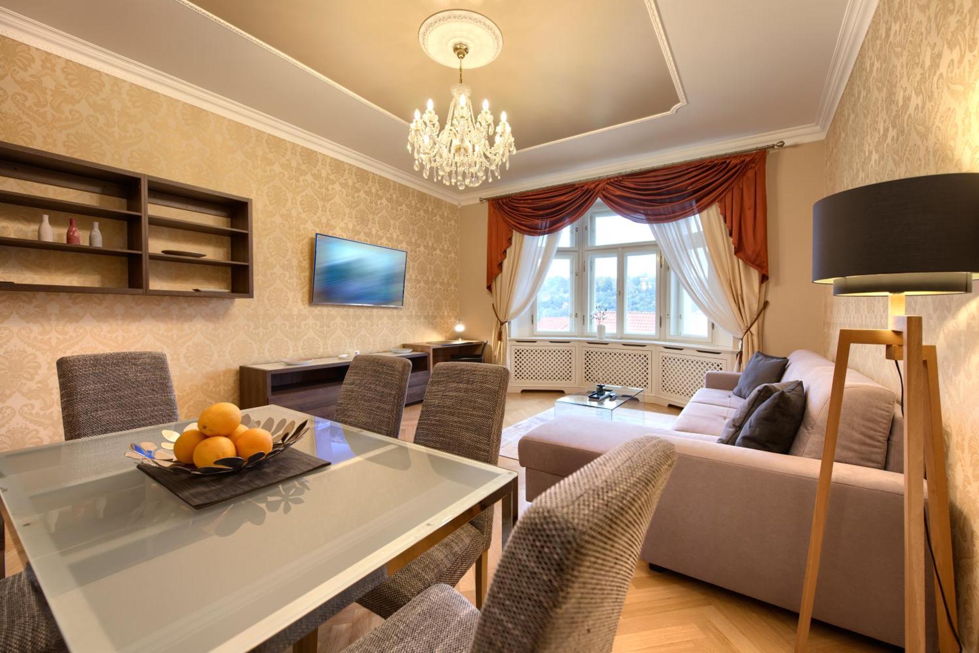 Milosrdnych Apartments Prága Szoba fotó